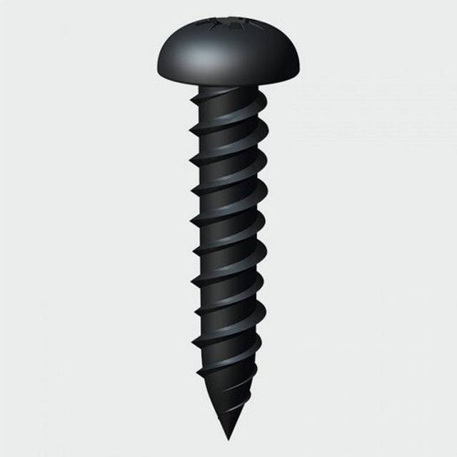 TIMCO Blackjax Pz Round Black - 00081BJCP - Pack of 15- you get 11