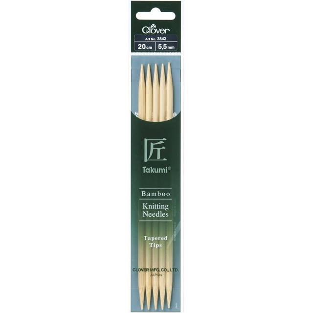 Clover Bamboo Double Point Needles