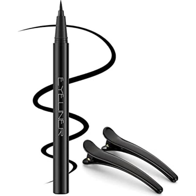 LAVONE Eyeliner-Liquid Waterproof Eyeliner Makeup | Quick Drying | Ultra-Fine Tip | Smudge-Proof Formula for Long-Lasting Eye Makeup  with H