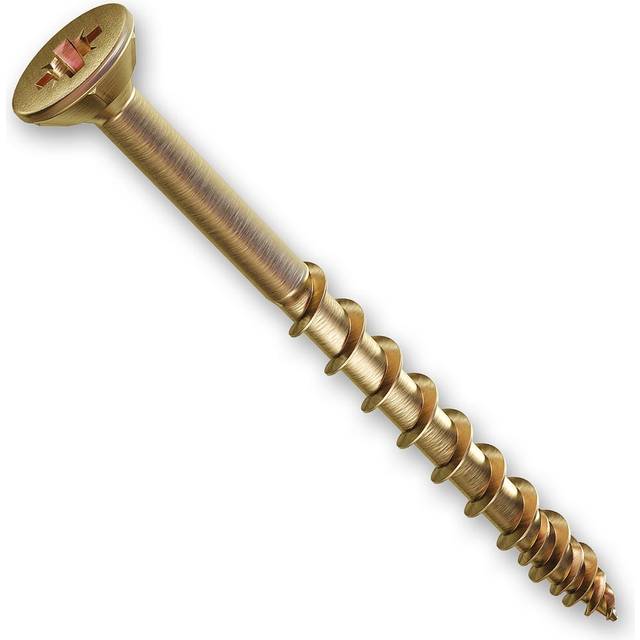 Screw-Tite 3.0 x 16mm Yellow Pozidrive Countersunk Screw - Pack of 200