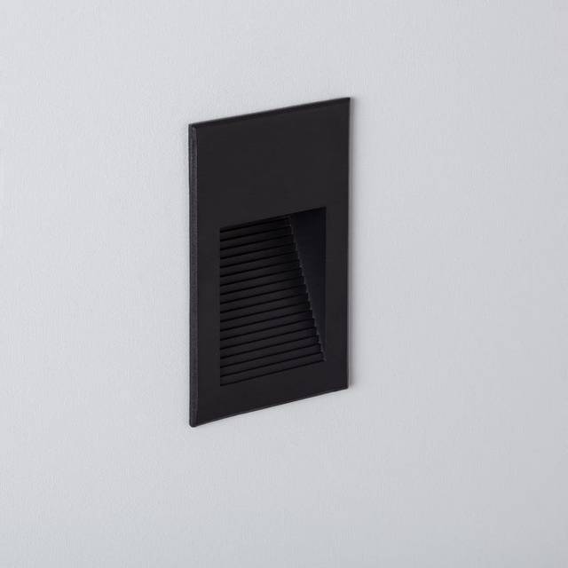 Edit Goethe Daylight LED Recessed Outdoor Wall Light IP65 - Black