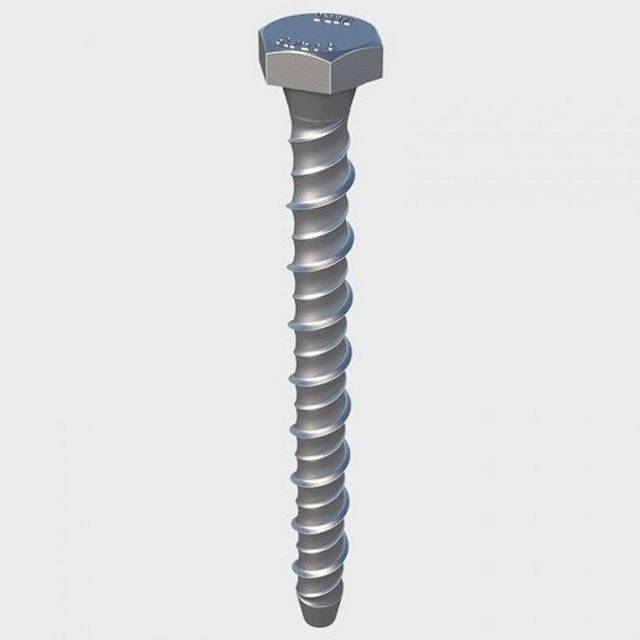 TIMCO Masonry Bolts Hex Exterior Silver - MF12150B - Pack of 6- you get 2