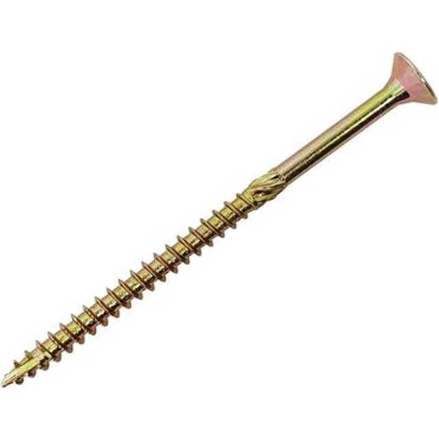Forgefix Spectre PZ Compatible Wood Screw CSK ZYP 5.0 x 90mm Box 100 FORSPE590Y