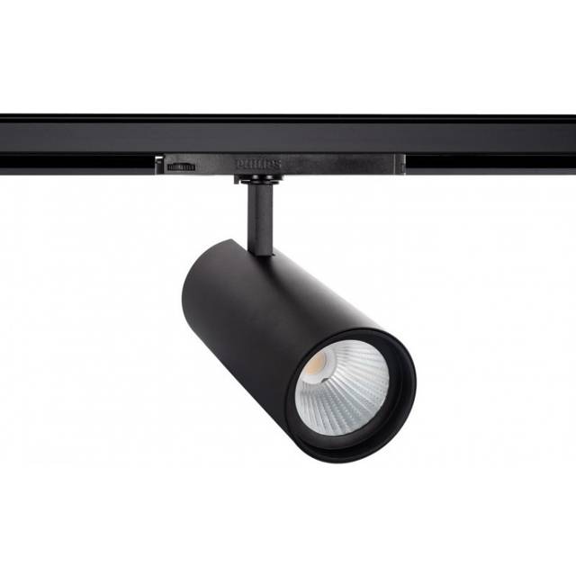Three Circuit 30W Warm White LED Track Light New d'Angelo CRI90 PHILIPS XITANIUM - Black