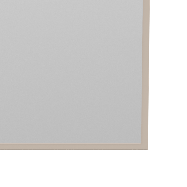 Montana Montana rectangular spegel 69,6x105 cm Clay