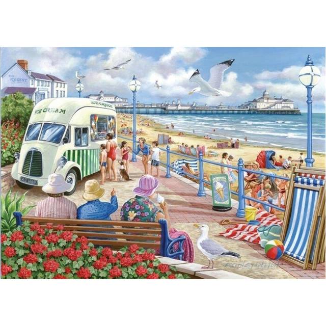The House of Puzzles Sun, Sea & Sand - 1000 Piece Jigsaw Puzzle