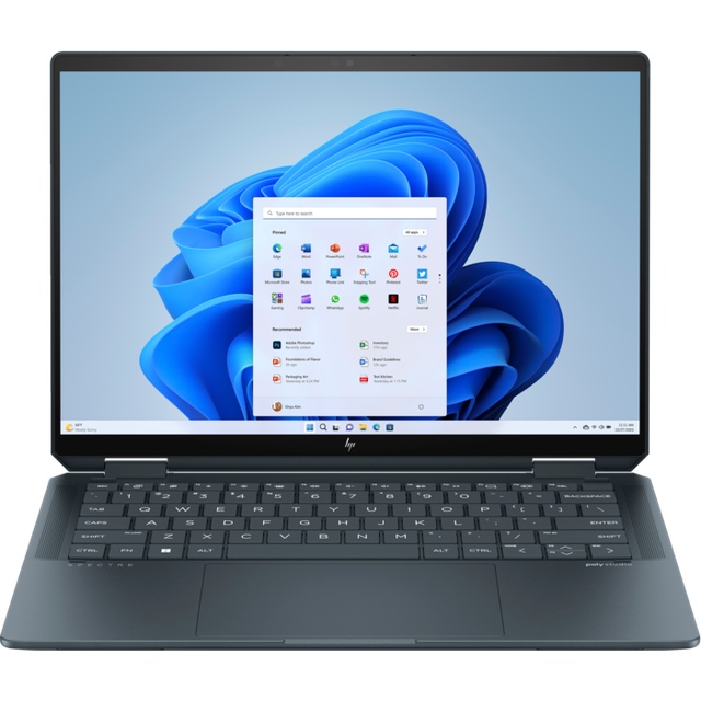 HP Spectre x360 2-in-1 14-eu0895no 14" OLED 2.8K Touch Ultra 7 32GB 1TB SSD Win 11 Slate Blue