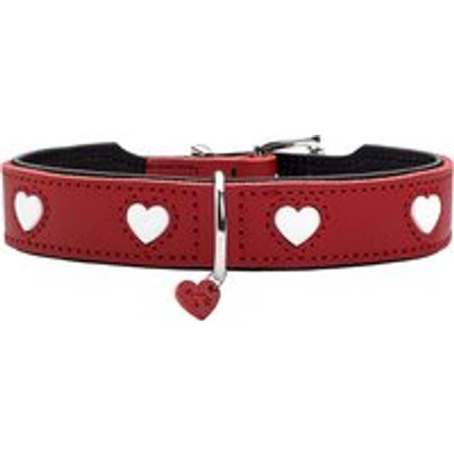 Hundhalsband Hunter Love Röd S/M 38-44 cm