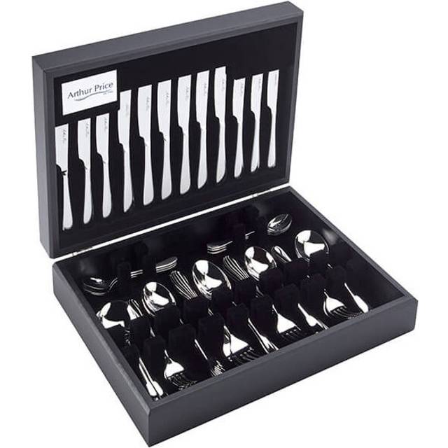 Arthur Price Signature Camelot 58 Piece 8 Person Canteen Set FREE Extra 8 Tea Spoons