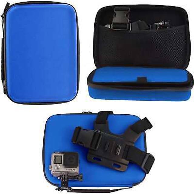 Navitech blue case for akaso brave 4 4k 20mp wifi