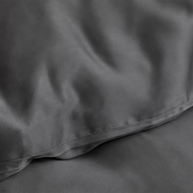 Tempur Bambu Påslakan 150x210 Grå - Antracit (150x210)