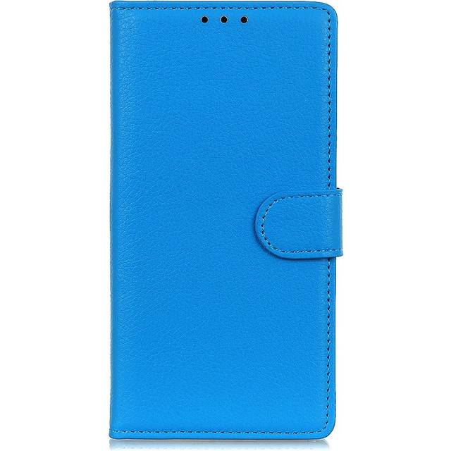 Nokia G21 / G11 Plånboksfodral Imitationsläder med Litchi-textur - Blå