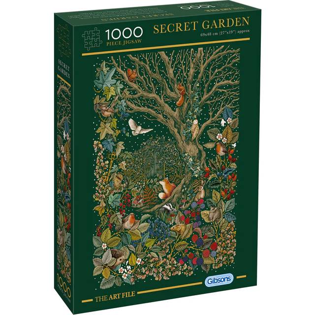 Gibsons Secret Garden, The Art File Jigsaw Puzzle (1000 Pieces)