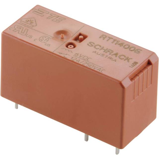 TE Connectivity RT424024 Kretskort-relä 24 V/DC 8 A 2 switch 1 st