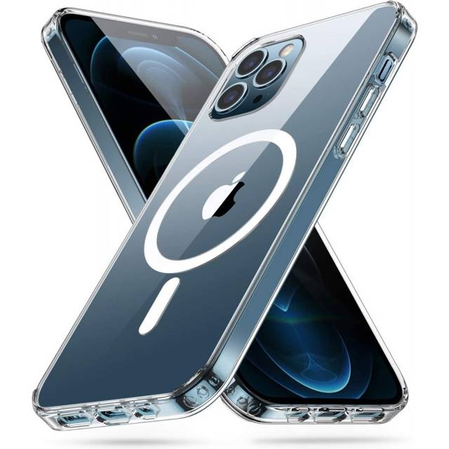 iPhone 12 Pro Max Transparent Stötdämpande Skal MagSafe-Kompatibelt