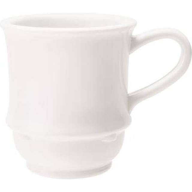 G.E.T. TM-1208-W White 8 oz. Stacking Mug  SAN (Pack of 12)