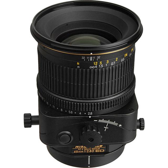 Nikon PC lens NIKKOR 45mm ED full size compatible PC-E f/2.8D