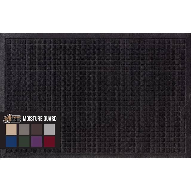 Gorilla Grip Ultra Absorbent Moisture Guard Doormat  Absorbs Up to 2.7