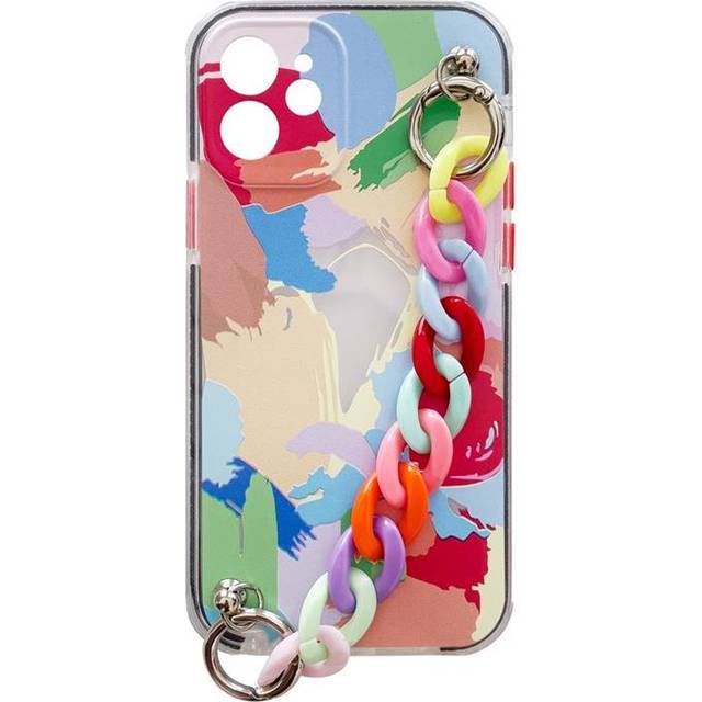 Color Gel Chain Pendant Skal Galaxy S21 Plus 5G - FlerfÃ¤rgad