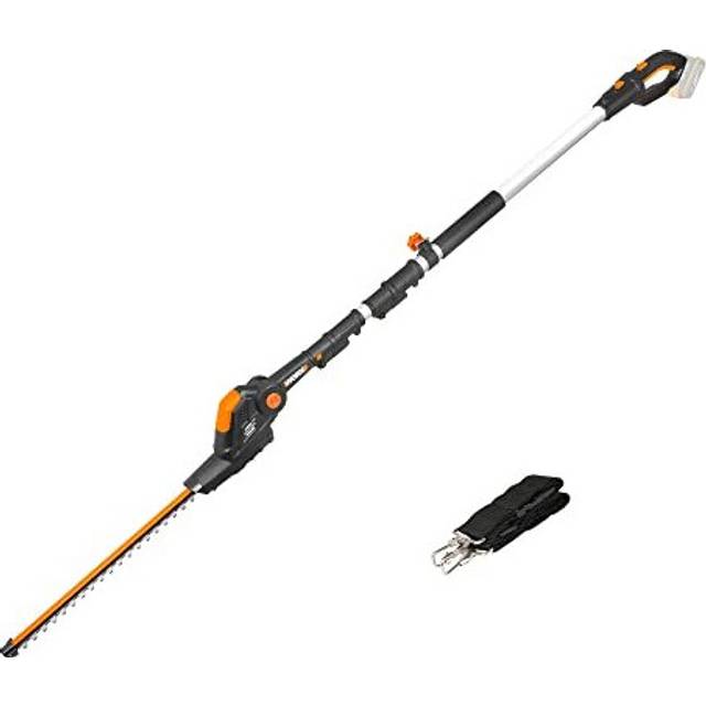 Worx 20V 45Cm Cordless Pole Hedge Trimmer (Bare Unit) Wg252E.9 - One Size