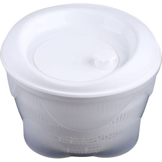 Manual Vegetable Dehydrator Salad Spinner Large Lettuce Drain Filter Washing Basket with Rotary Handle Fruit Dryer Bowl