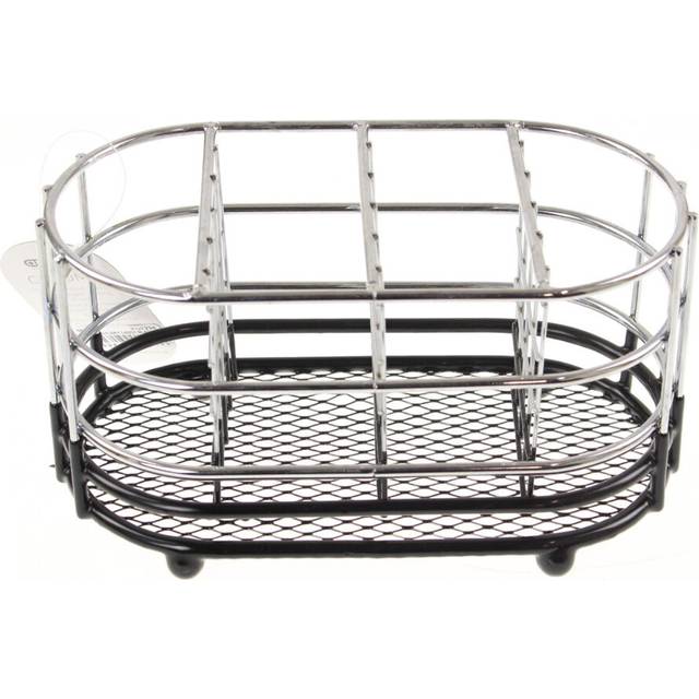 Apollo Chrome Plated Non-Slip Dip Cutlery Caddy