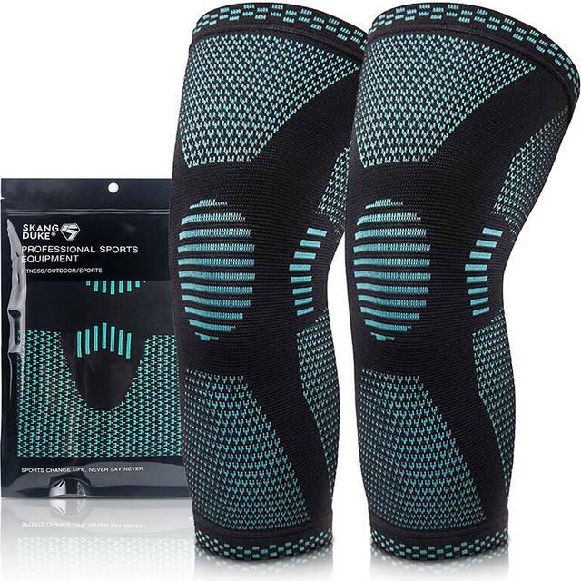 SKDK Gym Knee Pads Sports Safety Fitness Kneepad Elastic Knee Brace Support Gear Patella Running Basketball Volleyball Tennis