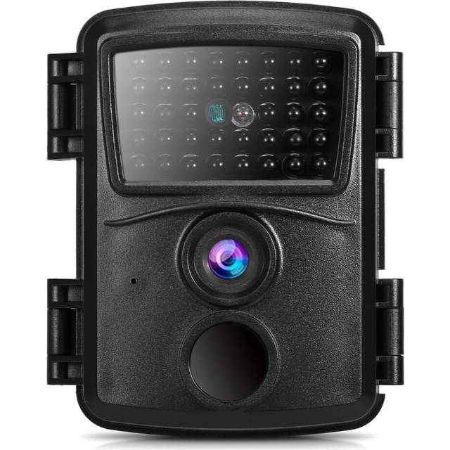 Mini Trail Camera 12MP 1080P Hunting Game Motion Activated Outdoor Wildlife Scouting Camera IP54 Waterproof for Farm Security