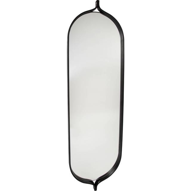 Swedese Comma Spegel oblong 135 cm Ask svartbetsad