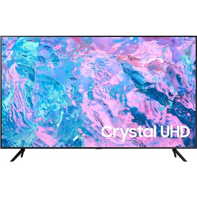 Samsung HG50CU700EU - 50" Diagonal klass HCU7000 Series LED-bakgrundsbelyst LCD-TV - Crystal UHD - hotell/gästanläggning - Tizen OS - 4K UHD (2160p) 3840 x 2160 - HDR - svart