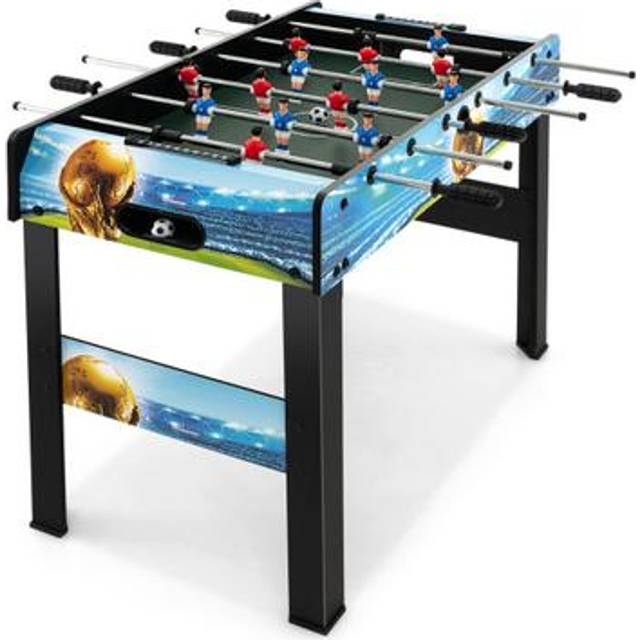 Freestanding Soccer Game Table with Removable Legs for Home Game Room Bar