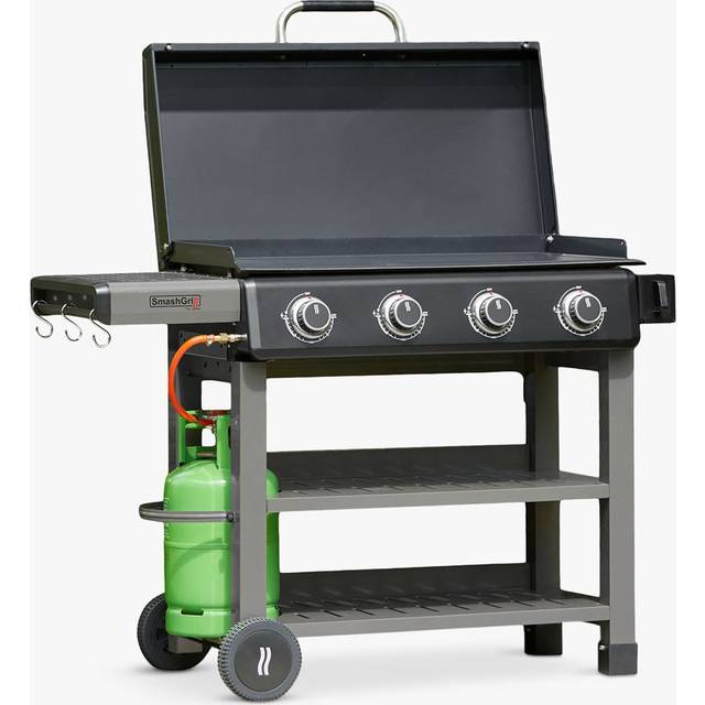 Grillstream Pro SmashGrill 4 Burner Gas Barbecue In Grey