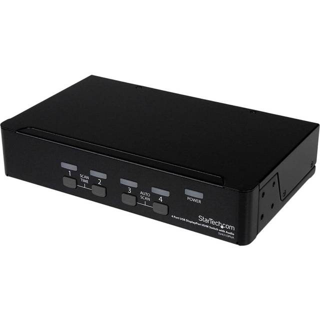 Sv431dpua startech 4 port usb displayport kvm switch with audio