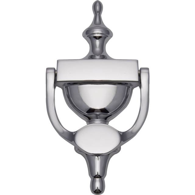 Heritage Urn Knocker - Polished Chrome (15.5cm H X 6.6cm W)