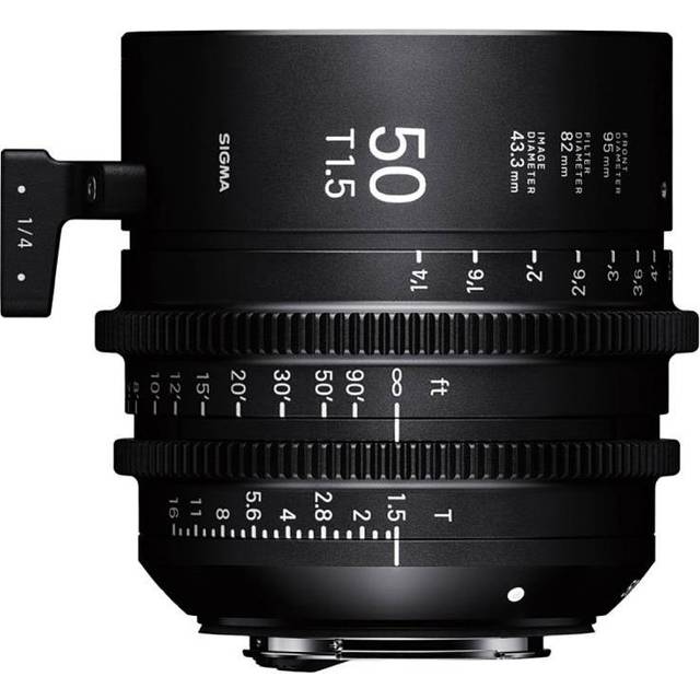 Sigma Cine 50mm T1.5 FF Lens Fully Luminous - Sony Mount