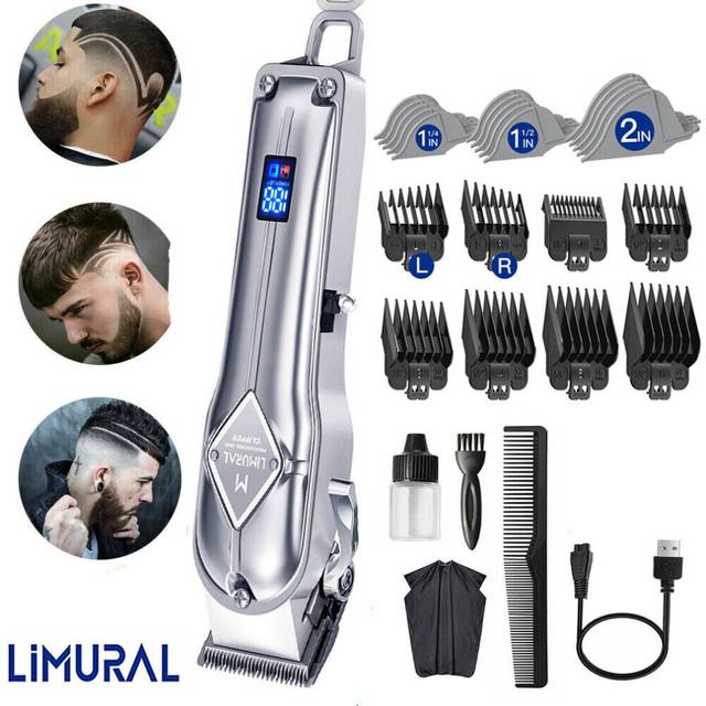 New Model Cordless Hair Clippers Trimmer Shaving Hair Cutting Machine