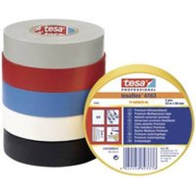 tesa PREMIUM 04163-00187-92 Isoleringstejp tesaflex® 4163 Vit (L x B) 33 m x 12 mm 1 st