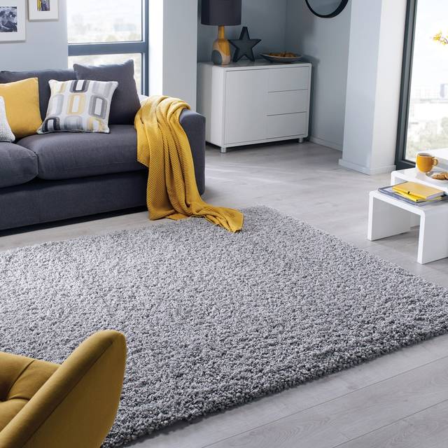 Slumber Shaggy Rug - Slumber Soft Grey