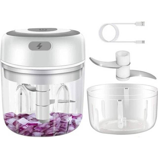Electric Kitchen Food Chopper Mini Garlic Masher Crusher USB Portable Meat Grinder Vegetable Chopper For Kitchen Gadgets