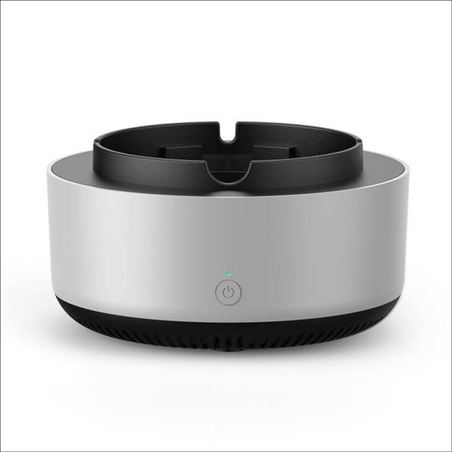 Multi- Ashtray with Air Purifier Function to Filter Second-Hand Smoke and Remove the Smell of Smoke Grey