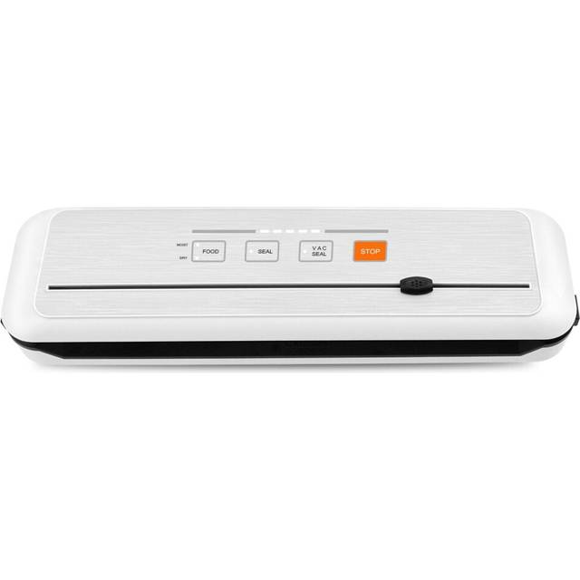 Vacuum Packing Machine Food Sealer with Cutter VCS01 Aswill 60kPa Vacuum Sealer Small Bag Included Easy Food Ingredients Preservation Freshness white