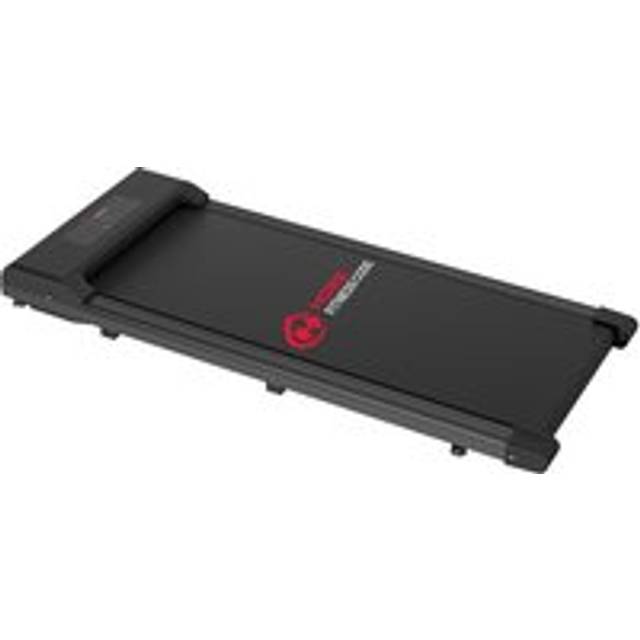 Space Saving Motorised Treadmill Walking Running Machine with LCD Display Black