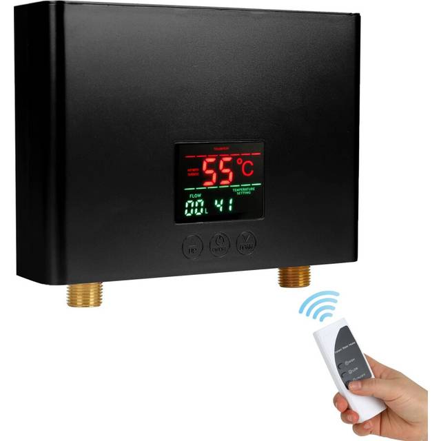 (Black) Instant Water Heater Electric Water Heaters 3000W