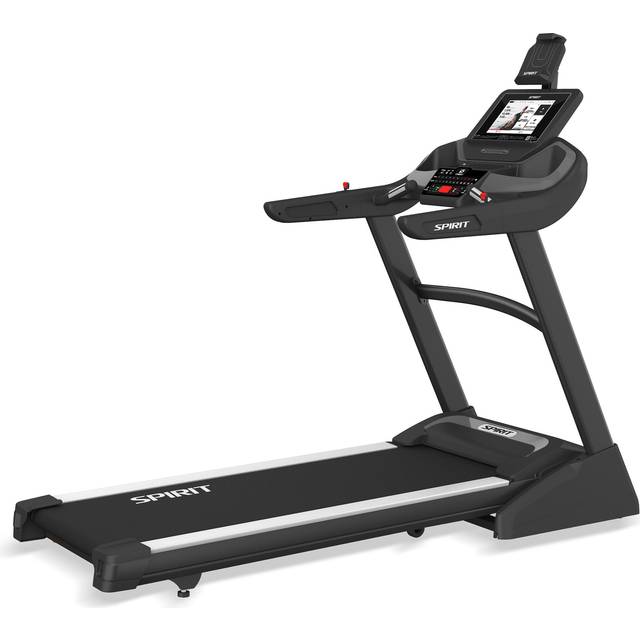 SPIRIT XT485ENT Smart Bluetooth Folding Treadmill - Black, Black