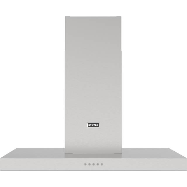 Stoves Sterling Chim 100T Wifi Connected 100cm Chimney Cooker Hood - Stainless Steel