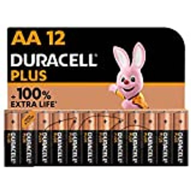 Plus AA Batteries (18 Pack) - Alkaline 1.5V - Up To 100% Extra Life - Reliability For Everyday Devices - 0% Plastic Packaging - 10 Year Storage - LR6