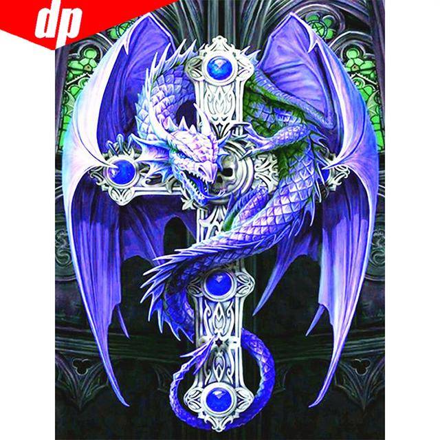 5D DIY Diamond Painting Full Square Animal Rhinestone Picture Embroidery Sale Diamond 30X40