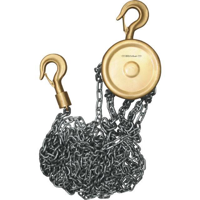 EGA Master Chain Hoist 5000kg Non Sparking Al-Bron