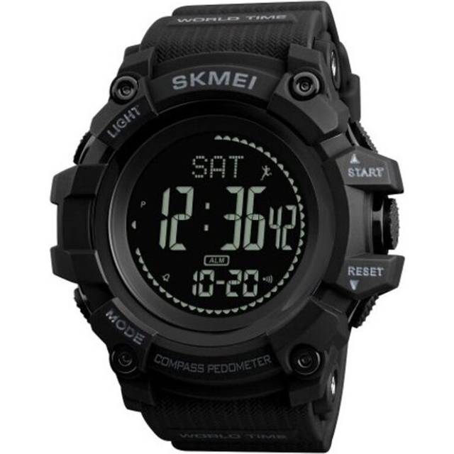 Veile Studios Skmei Fashion Sports Outdoor Multifunctional Waterproof Tide Compass Watch Black Watches