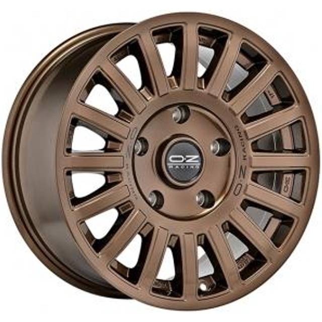 OZ Racing Rally Raid Alloy Wheels In Gloss Bronze Black Lettering Set Of 4 - 18x8.5 Inch ET0 5x127 PCD, Black/bronze
